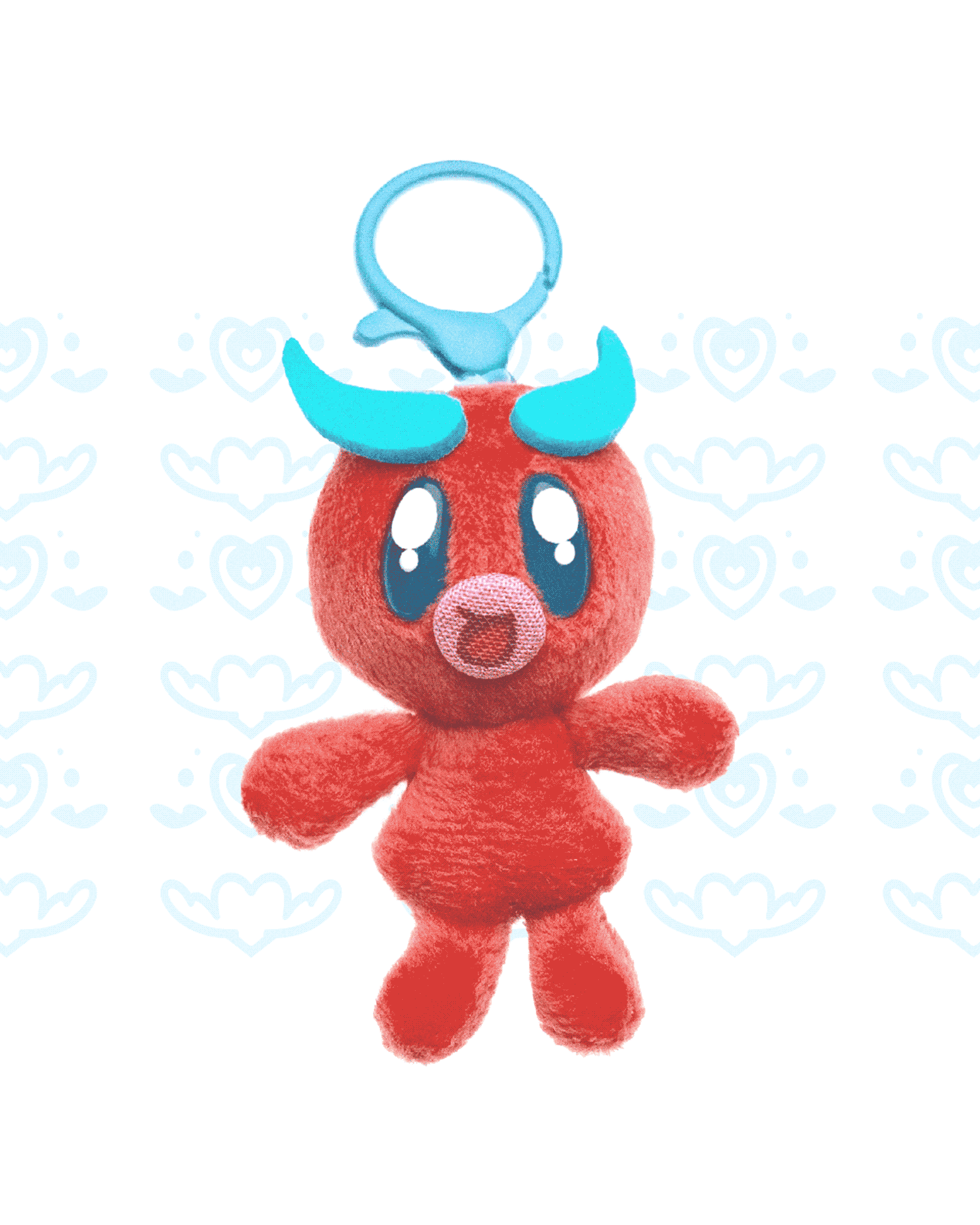 Jujubee Plush Keyring