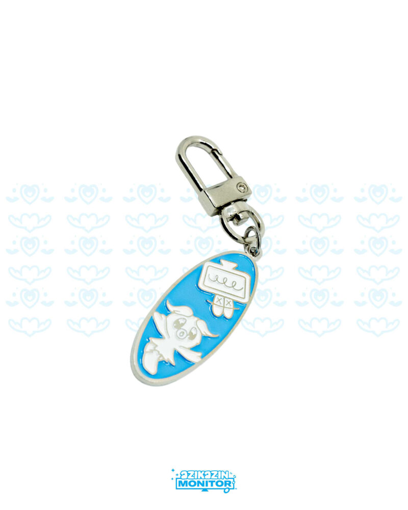 AZ x MG Metal Keyring