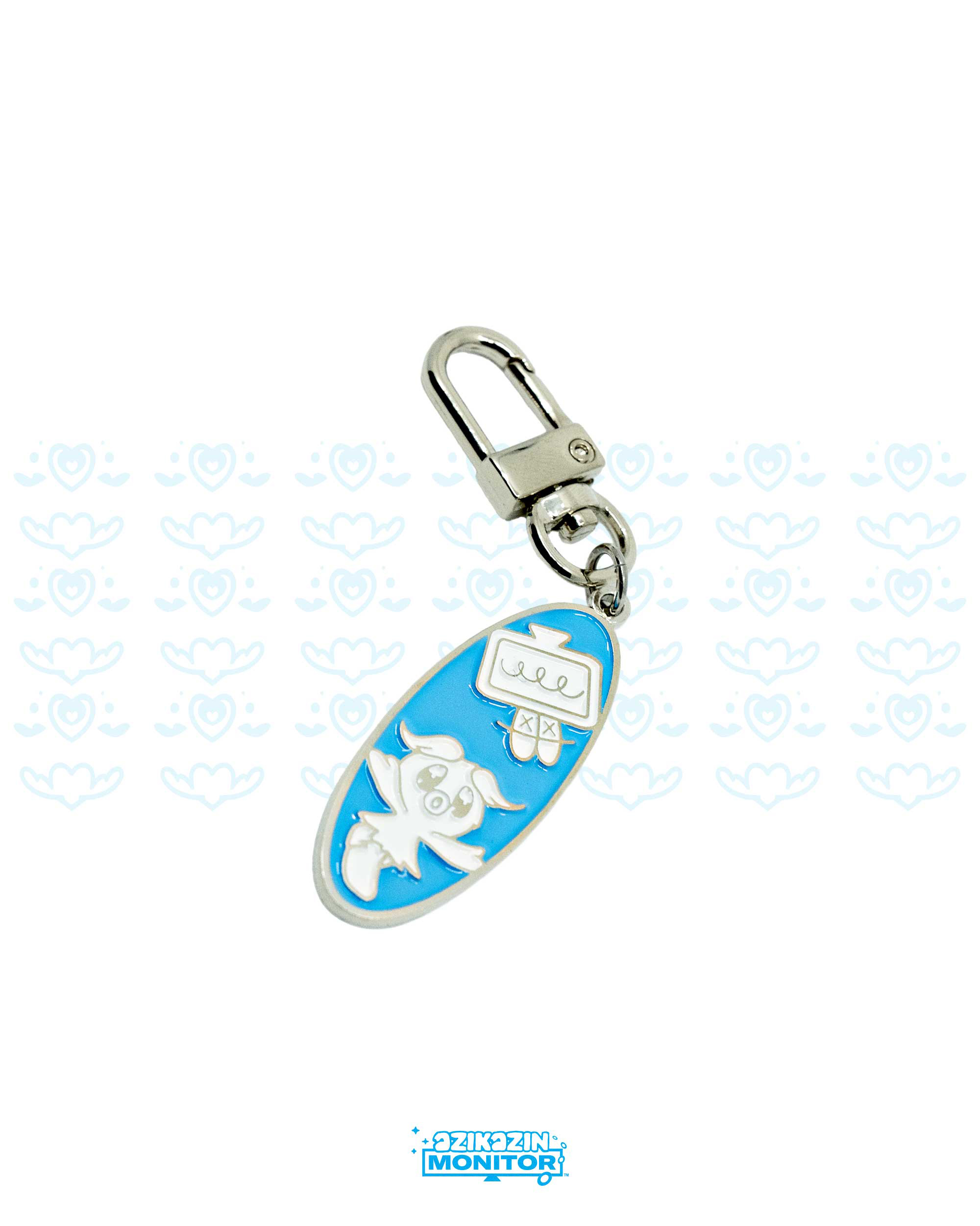 AZ x MG Metal Keyring