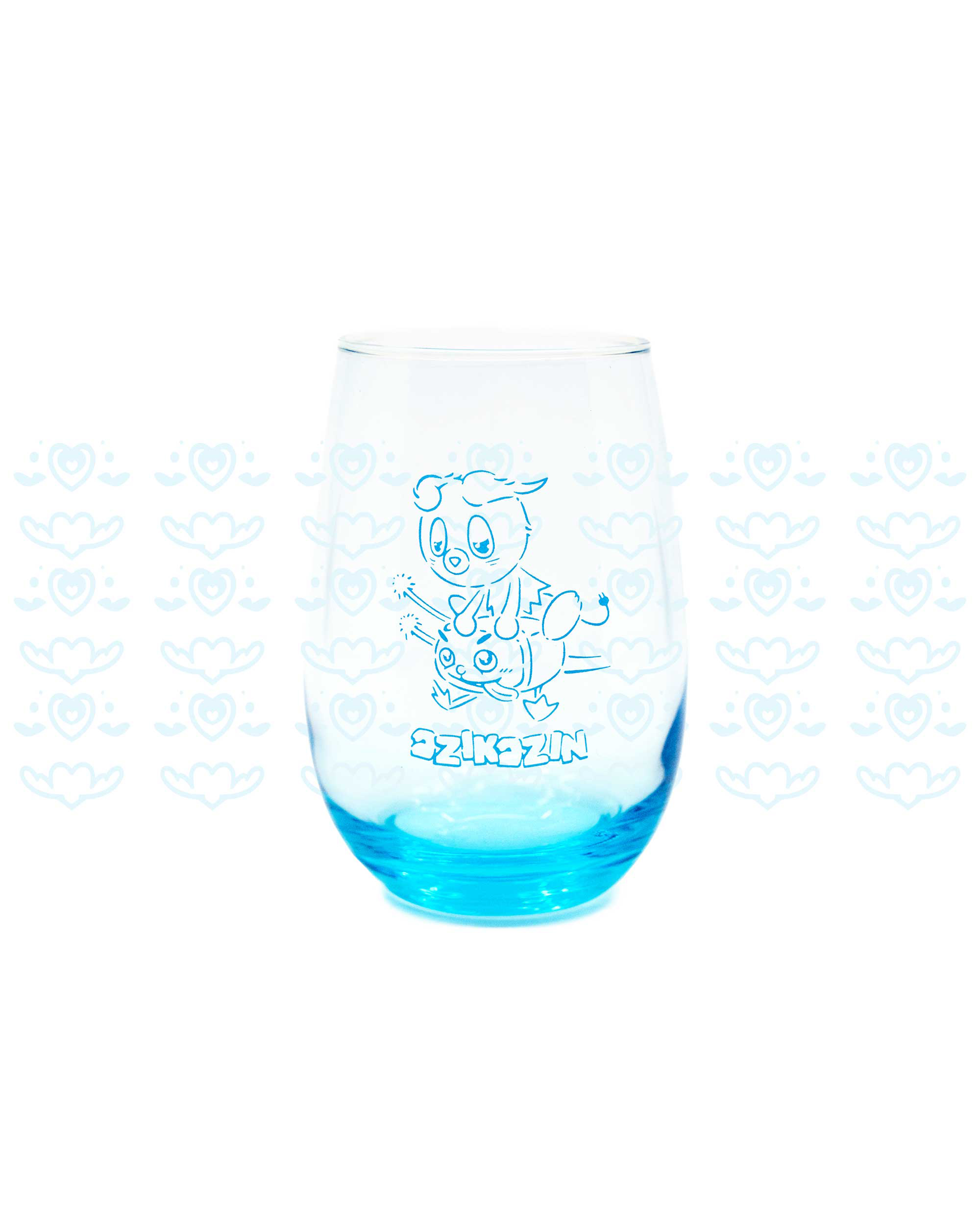Jujubee & Toto Highball Glass
