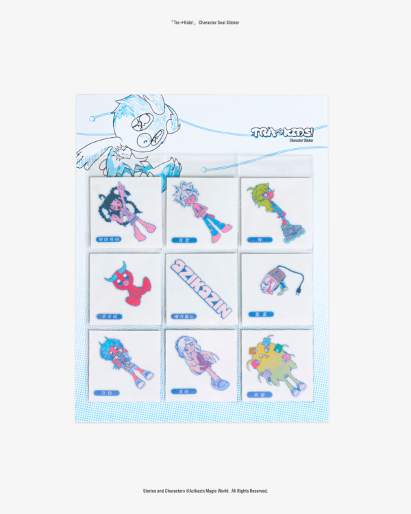 Tra→Kids! Character Seal Sticker