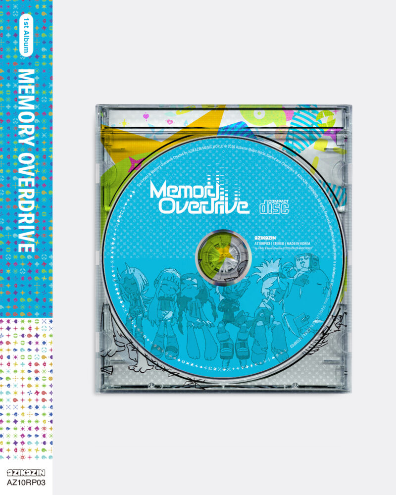 [예약 사인반] Azikazin Magic World 1st Album 《Memory Overdrive》 (CD)