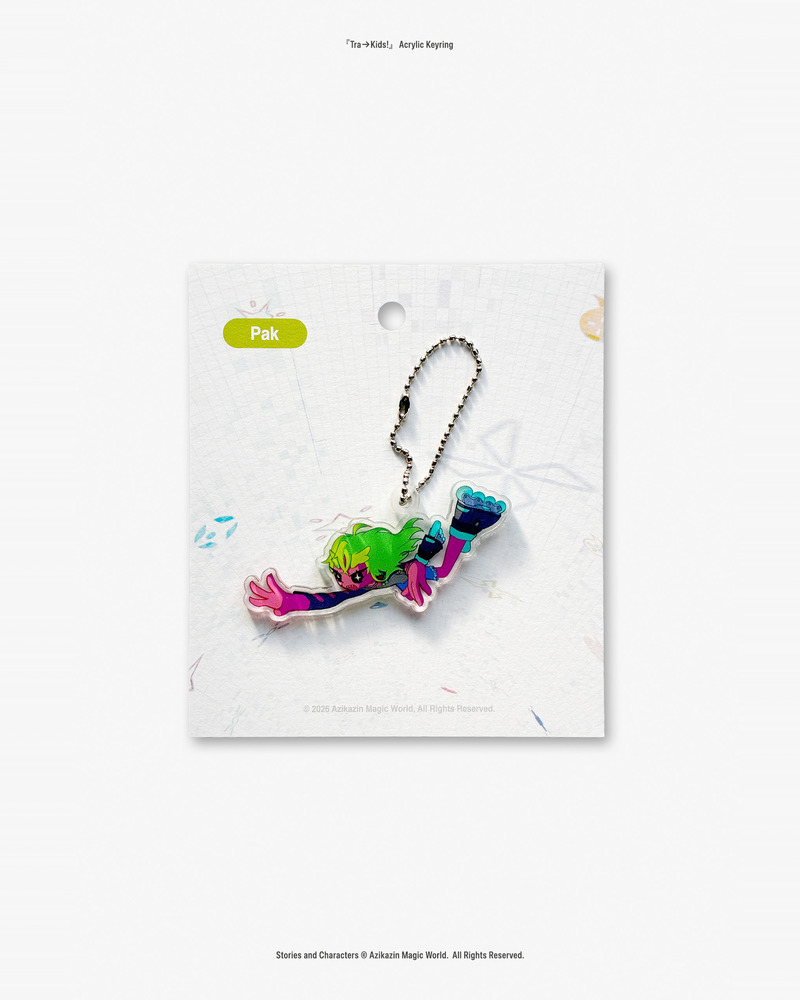 Tra→Kids! Acrylic Keyring (Pak)