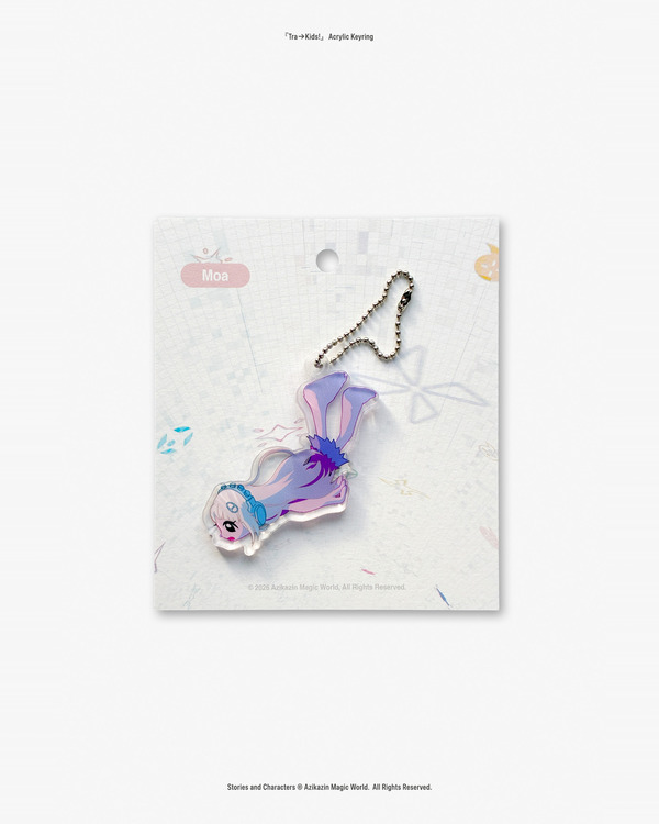 Tra→Kids! Acrylic Keyring (Moa)