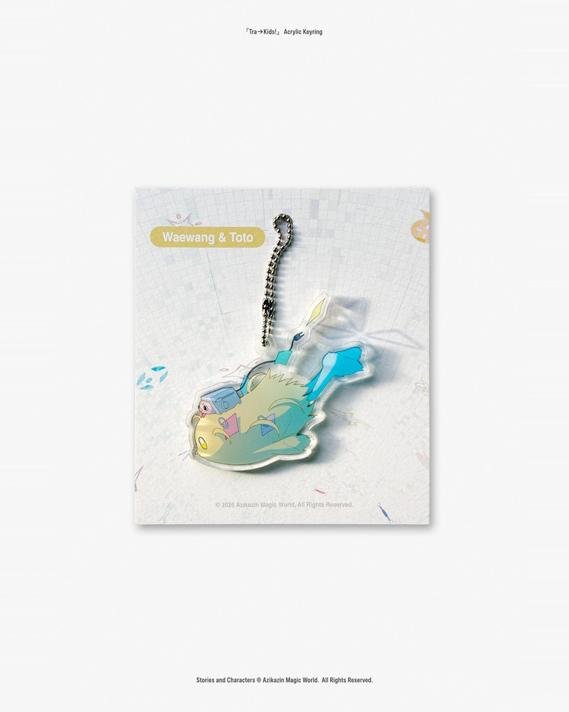 Tra→Kids! Acrylic Keyring (Waewaeng)